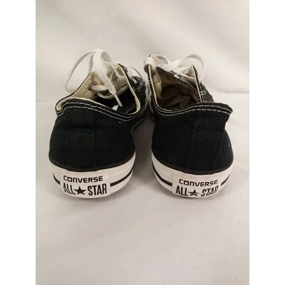 Converse Men's Black White Classic Low Tops Shoes Size Men's 9 - Picture 4 of 12